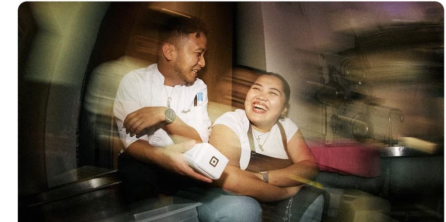 Restaurant owners using Square